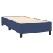 vidaXL Posteľný rám na boxspring modrý 80x200 cm látka