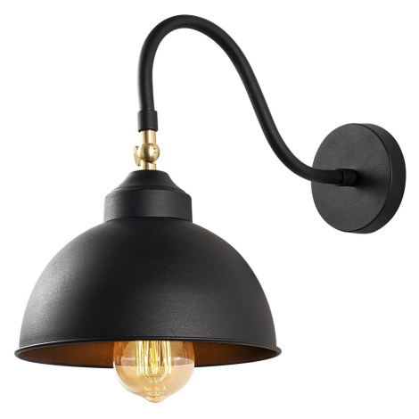 Nástenná lampa Saglam II čierna Opviq lights