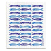 Jangneus Hubka - rybičky modré