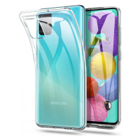 Samsung Galaxy A51 SM-A515F, silikónové puzdro, priehľadné