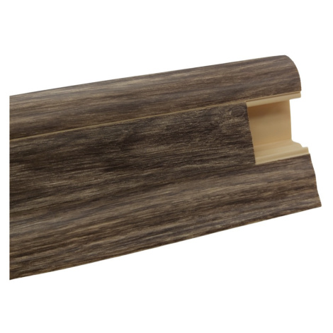 DOPRODEJ: Soklová podlahová lišta SLK50 W479 Dub corsica, 2500x50x25 mm, hnědá, Döllken