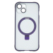 Plastové puzdro na Apple iPhone 12 Pro Mag Ring fialové