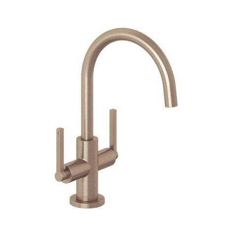 Kludi Nova Fonte umývadlová batéria s výpusťou kartáčovaný bronz 20118N115