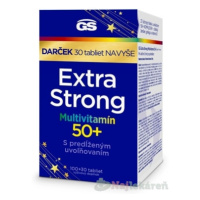 GS Extra Strong Multivitamín 50+ s predĺženým uvoľňovaním 100 + 30 tabliet