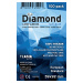 TLAMA games Obaly na karty Diamond Blue: European Standard (59x92 mm)