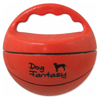 Hračka Dog Fantasy Ball lopta s rukoväťou pískacia 15cm