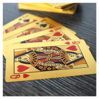 Francúzske karty, poker, bridž, rummy (prémiový plast) Zlaté bankovky