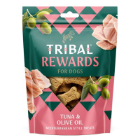 TRIBAL Rewards Tuna & Olive Oil maškrta pre psov 125 g