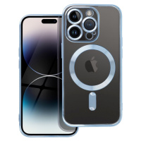 Silikónové puzdro na Apple iPhone 14 Pro Max Electro Mag modré