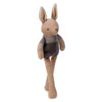 Bábika pletená zajačik Baby Threads Taupe Bunny ThreadBear 35 cm hnedý z jemnej mäkkej bavlny od