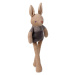 Bábika pletená zajačik Baby Threads Taupe Bunny ThreadBear 35 cm hnedý z jemnej mäkkej bavlny od