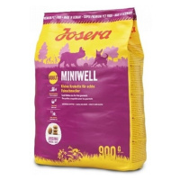 JOSERA Miniwell granule pre psov 900 g, Hmotnosť balenia (g): 4,5 kg