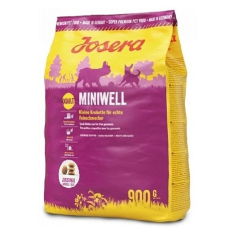 JOSERA Miniwell granule pre psov 900 g, Hmotnosť balenia (g): 4,5 kg