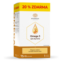 APOROSA Omega 3 rybí olej forte 75 + 15 kapsúl