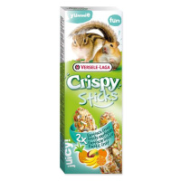 Tyčinka Versele-Laga Crispy škrečok a veverička, s exotickým ovocím 110g 2ks