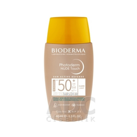 BIODERMA Photoderm NUDE Touch SPF 50+ tónovací fluid svetlý 40ml