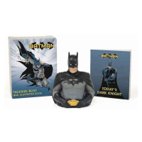 Running Press Batman: Talking Bust and Illustrated Book (Miniature Editions)