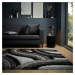 Kusový koberec Indulgence Velvet Carved Grey/Black - 80x150 cm Flair Rugs koberce