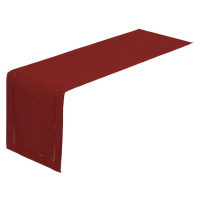 Červený behúň na stôl Casa Selección, 150 x 41 cm