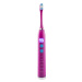 Elektrická sonická zubná kefka OXE Sonic T1, cestovné púzdro a 2x náhradná hlavica, ružová