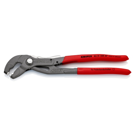 KNIPEX Kliešte na hadicové spony, s aretáciou 8551250AF