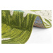 Kusový koberec Flair 105617 Tropical Leaves Turqouise Green – na ven i na doma - 240x340 cm Hans