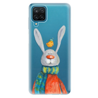 Odolné silikónové puzdro iSaprio - Rabbit And Bird - Samsung Galaxy A12