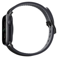 UNIQ Straden vodeodolný kožený remienok Apple Watch 45/44/42mm čierny