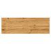 Nízka komoda z dubového dreva v prírodnej farbe 95x80 cm Twig – The Beds