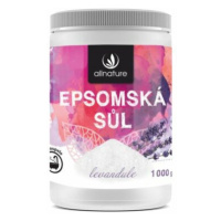 Allnature Epsom Salt Lavender kúpeľová soľ 1000 g