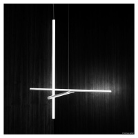 FLOS Coordinates C1 stropné LED svetlo argent moon