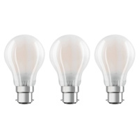 OSRAM ziarovka B22d Classic 827 6,5W sada3 matná