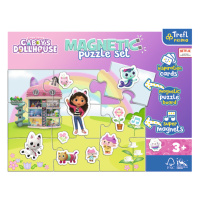 Trefl Magnetické puzzle - Gabby's Dollhouse / Universal (TREFL PRIMO)