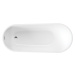 Deante Acrylic bathtub, freestanding, asymmetrical - 160 cm