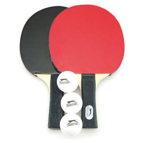 Sada stolní tenis/ping pong dřevěná 24cm s míčky v pouzdře Teddies