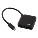 HAMA 135750 USB-C 3.1 HUB 1:4, CIERNY