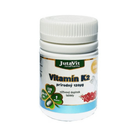 JUTAVIT Vitamín K2 prírodný 120 µg 60 tabliet