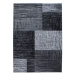 Kusový koberec Plus 8001 black - 80x300 cm Ayyildiz koberce