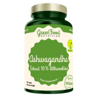 GREENFOOD NUTRITION Ashwagandha Extract 10% Withanolides 90 kapsúl