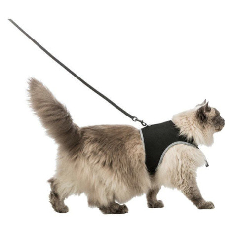 TRIXIE Soft harness cat vesta s vodítkom pre mačky XXL 36–54cm, 1,20m