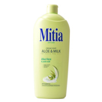 Tekuté mydlo 1000ml aloe&milk Mitia