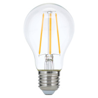 LED žiarovka E27 4,5W filament číra stmievateľná