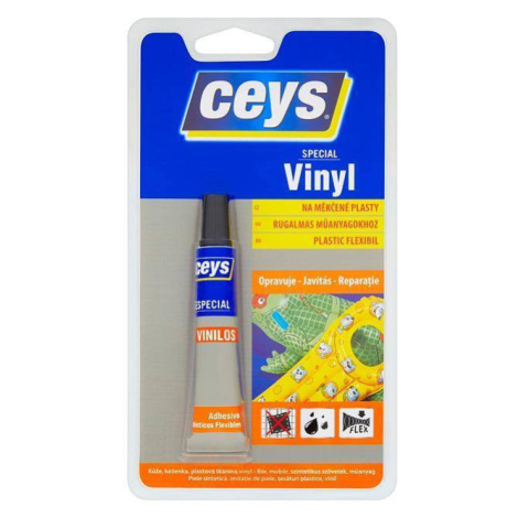 Lepidlo Ceys SPECIAL VINYL, na mäkčené plasty, 15 ml