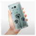 Plastové puzdro iSaprio - Three Dandelions - black - Sony Xperia XZ2 Compact