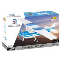 Cobi Cessna 172 Skyhawk-white-blue, 1:48, 162 k