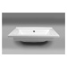 AQUALINE - ZUNO 55 keramické umývadlo nábytkové 55x45cm, biela 9055