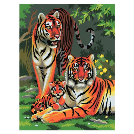 Creatoys Maľovanie 22 x 30 cm Tigre