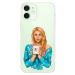 Plastové puzdro iSaprio - Coffe Now - Redhead - iPhone 12