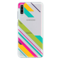 Plastové puzdro iSaprio - Color Stripes 03 - Samsung Galaxy A70
