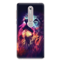 Plastové puzdro iSaprio - Lion in Colors - Nokia 6.1